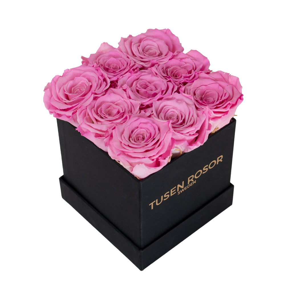 Rosa rosor | Kvadrat box Tusen rosor